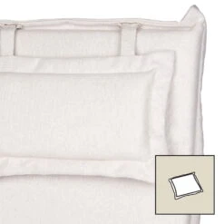 Sitzkissen Samoa Blanko 9013, Ca. 45 X 47 Cm, Robust, Waschbar
