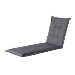 Liegenauflage, Madison, Grau, Oxford-Gewebe