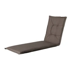 Madison Liegenauflage 'Oxford Outdoor', Taupe, Ca. 200 X 60 Cm