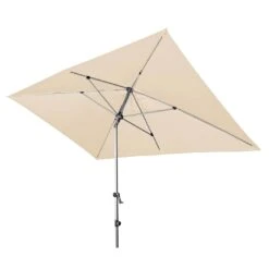 Doppler Sonnenschirm 'Expert Auto Tilt', 300 X 200 Cm, Natur