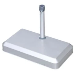 Doppler Balkonschirmständer, 20 Kg, Silber