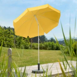 Mittelstockschirm 'Ibiza', Ø 200 Cm