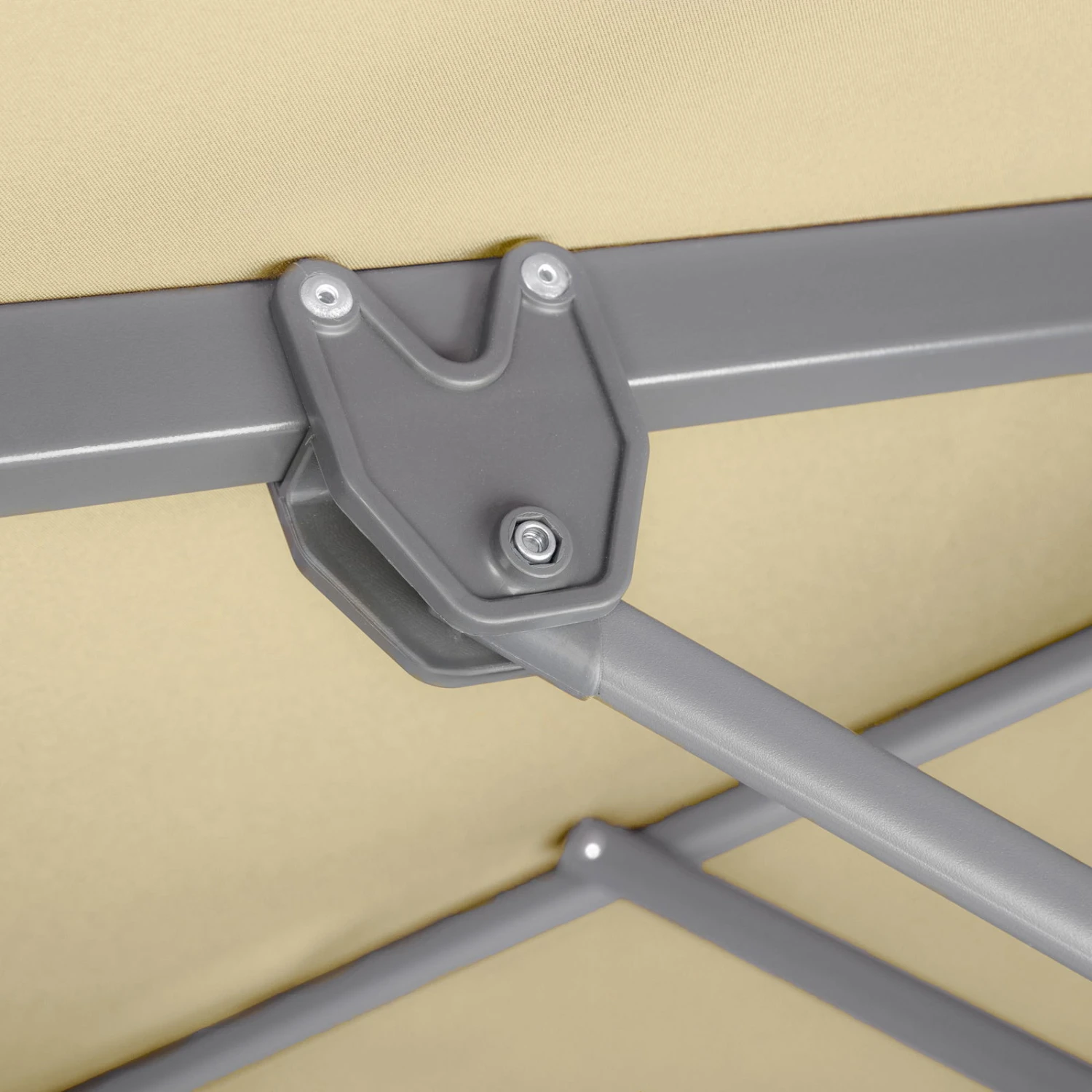 Sonnenschirm 'Rhodos Junior', 270 X 270 Cm, Natur â Bild 9