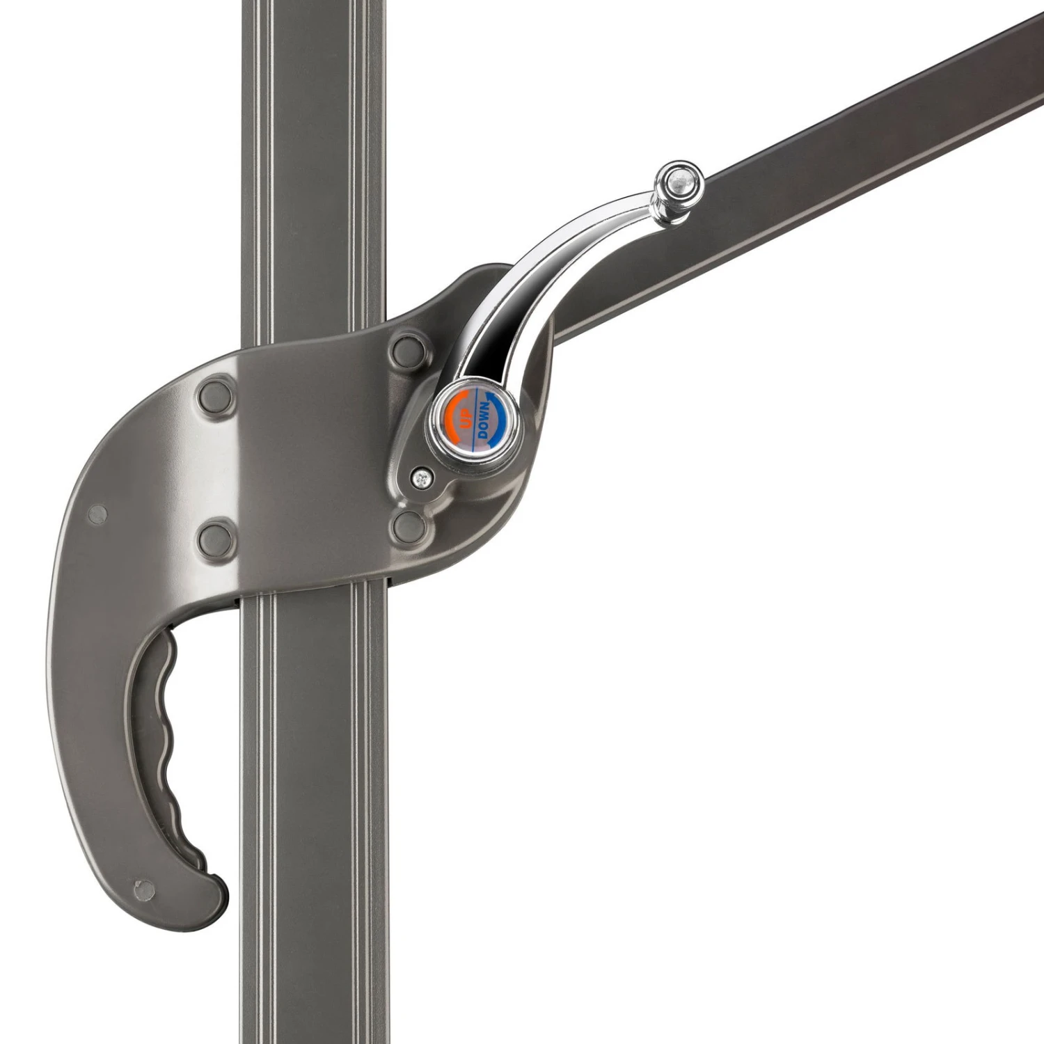 Sonnenschirm 'Rhodos Junior', 270 X 270 Cm, Natur â Bild 8