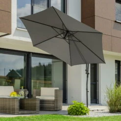 Pendelschirm, 'Genua', Ø Ca. 300 Cm