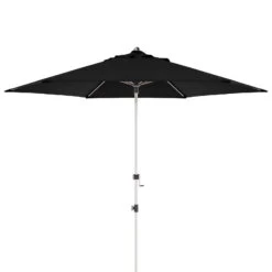 Doppler Sonnenschirm 'Expert Auto Tilt 320', Schwarz, Ø 320 Cm