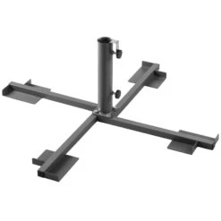 Plattenständer PLUS (ohne Platten), Anthrazit, Stahl, Ca. 89 X 89 X 33 Cm