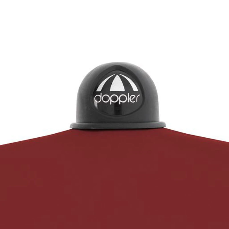 Doppler Sonnenschirm 'Active Green Edition', Bordeaux, Ca. 200 X 120 Cm â Bild 5