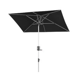 KNIRPS Kurbelschirm 'Apoll', Schwarz, Ca. 230 X 150 Cm