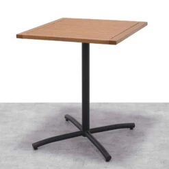 Balkontisch 'Kingsbury', Schwarz/braun, FSC-Holz, Ca. 62 X 62 X 74,5 Cm