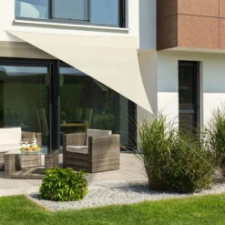 Sonnensegel 'Teneriffa', 360 X 360 X 360 Cm, Natur