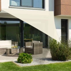 Sonnensegel 'Teneriffa', 500 X 500 X 500 Cm, Natur