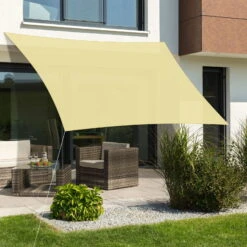 Sonnensegel 'Lanzarote', Rechteckig, 400 X 400 Cm